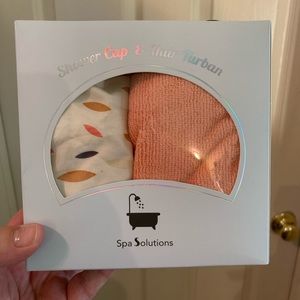 Shower Cap and Hair Towel